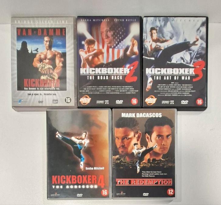 Kickboxer 1-5 collection, Cd's en Dvd's, Dvd's | Actie, Ophalen of Verzenden