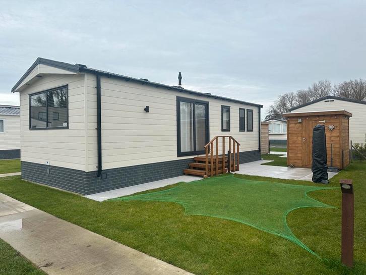 NIEUWE HARMONY 1000x400/2 PERCEEL 429@POLDERPARK 2 NIEUWPRT, Caravans en Kamperen, Stacaravans, Ophalen