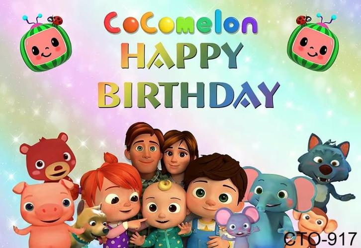 Cocomelon feest doek 150x100cm, Hobby en Vrije tijd, Feestartikelen, Gebruikt, Feestartikel, Ophalen of Verzenden