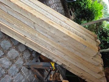 Hout balk 10 x 10 cm, 2 meter lang beschikbaar voor biedingen