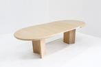 Vintage Deense grote ovalen uitschuifbare eettafel, Antiek en Kunst, Ophalen