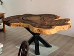 Table salle à manger bois massif, Ophalen, Zo goed als nieuw