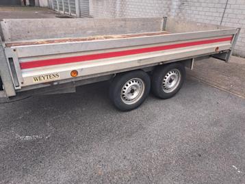 Aanhangwagen ongeremd 750 kg  158x310  beschikbaar voor biedingen