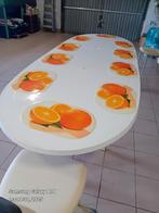 Nieuwe zeer grote tafel voor teras of veranda met tussenstuk, Huis en Inrichting, Ophalen, Nieuw