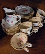Theeservies gebloemd van  Villeroy en Boch Royal, Antiek en Kunst, Ophalen