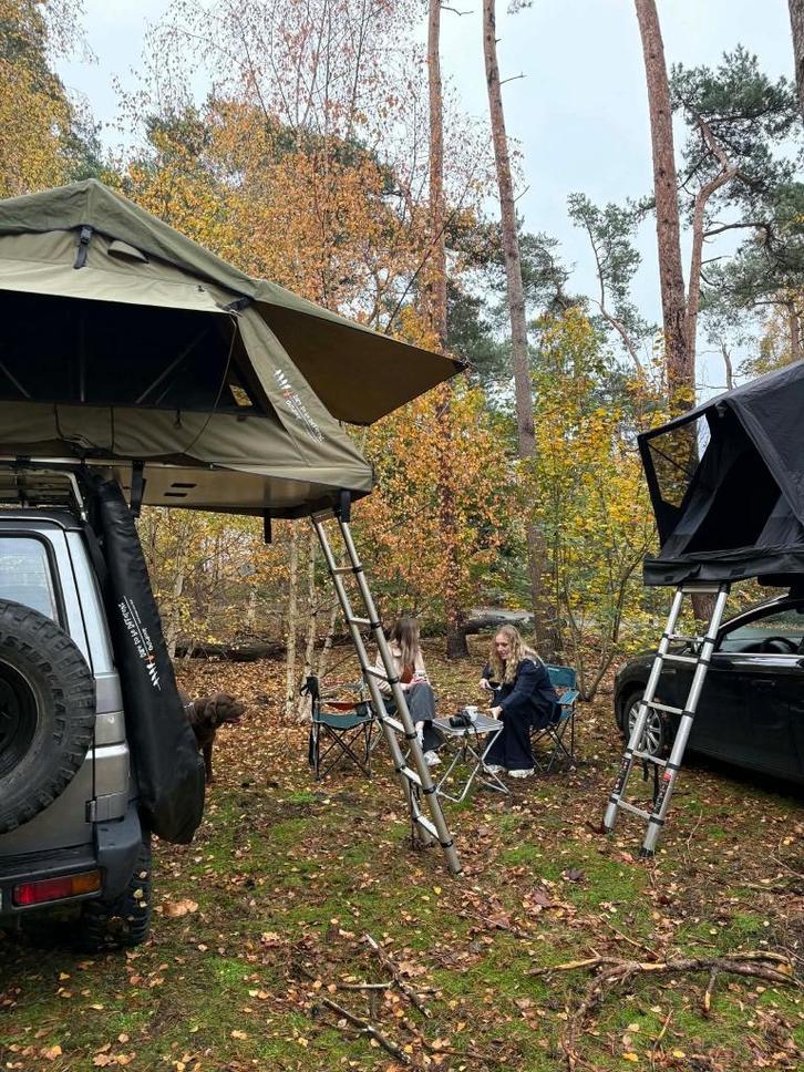 ️ Daktenten huren in regio Gent – VMVO Verhuur, Caravanes & Camping, Tentes, jusqu'à 2, Comme neuf, Enlèvement