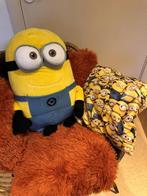Minions Verschrikkelijke Ikke 2 (60cm) + kussen + dekbed, Ophalen, Zo goed als nieuw