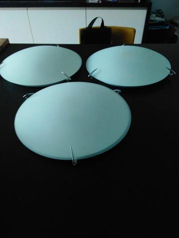 Set van 3 Designerlight Metalarte Ludwig plafondlampen beschikbaar voor biedingen