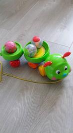 Fisher price wiebelrups met balletjes, Kinderen en Baby's, Speelgoed | Fisher-Price, Ophalen of Verzenden, Zo goed als nieuw, Duw- of Trekspeelgoed