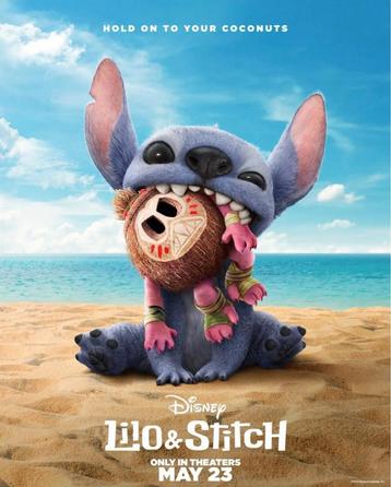 Reclamebord vintage Lilo & Stitch - mancave poolhouse nieuw beschikbaar voor biedingen