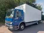 Mercedes-Benz Atego 1224 BL Koffer + LBW 2.000kg (bj 2006), Auto's, Blauw, Mercedes-Benz, Bedrijf, Elektrische buitenspiegels