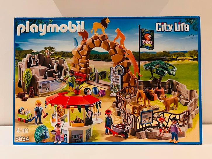 Playmobil Grote Zoo 6634, Kinderen en Baby's, Speelgoed | Playmobil, Zo goed als nieuw, Complete set, Ophalen