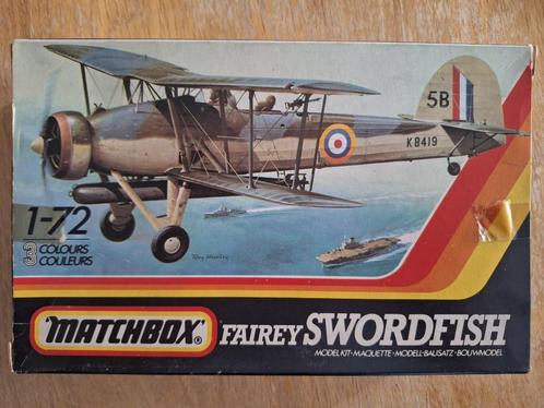 Matchbox Fairey Swordfish, Hobby en Vrije tijd, Modelbouw | Vliegtuigen en Helikopters, Ophalen