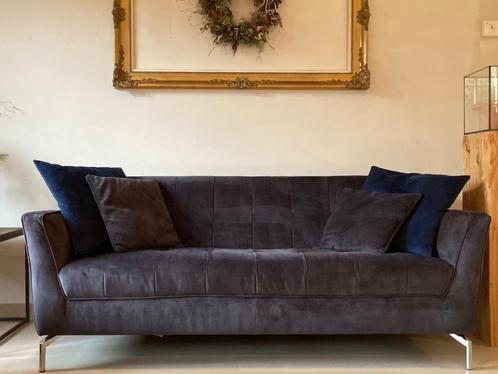 Passé Partout Vintage zetels velvet raven black, Huis en Inrichting, Zetels | Zetels en Chaises Longues, Zo goed als nieuw, Stof