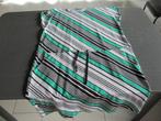 groen-zwart-wit gestreept dameskleed, Taille 46/48 (XL) ou plus grande, Autres couleurs, Enjoy, Comme neuf