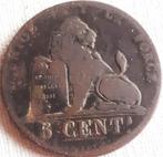 BELGIË ; 5 CENTIMES 1842 KM 5.1 Ref.8121, Postzegels en Munten, Munten | België, Verzenden, Brons, Losse munt