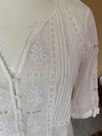 zomers bloesje met kant Massimo Dutti maat M -, Ophalen, Maat 38/40 (M), Geel
