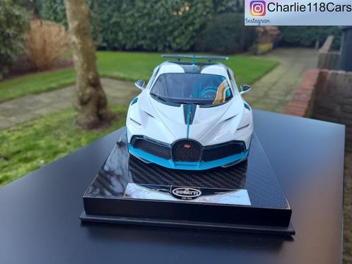 MR Collection 1/18 Bugatti Divo – Quartz White, Hobby en Vrije tijd, Modelauto's | 1:18, Nieuw, Ophalen of Verzenden