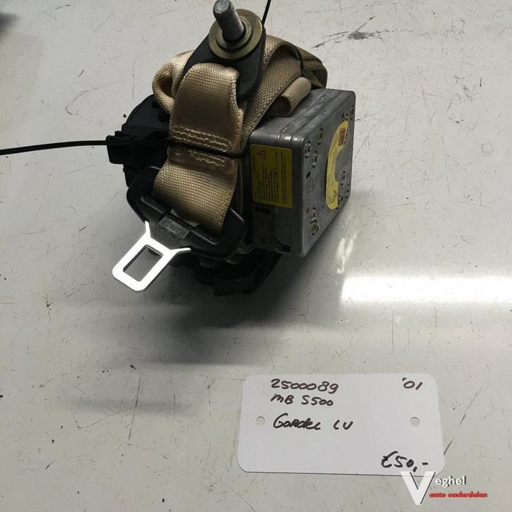 Mercedes S500 5.0 automaat  2001 25000098 Gordel Linksvoor 3, Auto-onderdelen, Interieur en Bekleding, Gebruikt, Ophalen of Verzenden