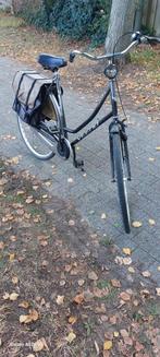 Damesfiets omafiets zonder versnellingen remterugtrapen, Fietsen en Brommers, Fietsen | Dames | Omafietsen, Ophalen, Gebruikt