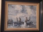 Schilderij van Louis Maes, Antiek en Kunst, Ophalen of Verzenden