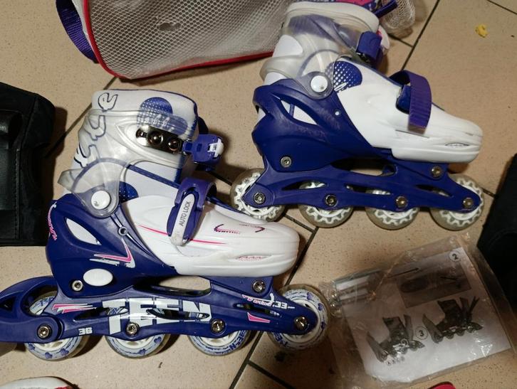 Pattin à roulettes, Sport en Fitness, Skeelers, Verstelbaar, Ophalen of Verzenden