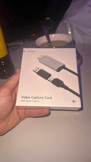 Video capture card met power delivery hagibis beschikbaar voor biedingen
