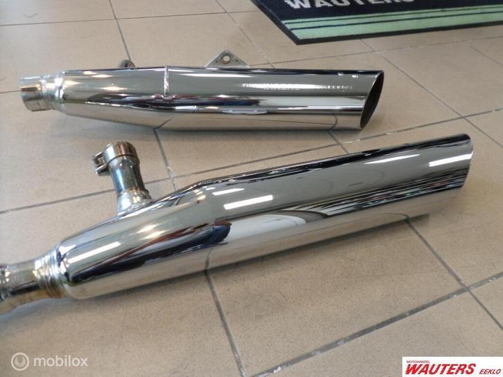 Uitlaatdempers vs1400 intruder, Motoren, Onderdelen | Suzuki, Gebruikt, Ophalen of Verzenden