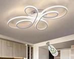 Grand plafonnier LED blanc 80cm dimmable + télécommande, Maison & Meubles, Lampes | Plafonniers, Enlèvement ou Envoi, Neuf, Métal