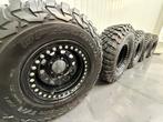 5x Beadlock Set met BF goodrich KM3 (Jimny,Vitara,Samurai), Ophalen of Verzenden, 15 inch, All Season, Banden en Velgen