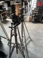 2 x manfrotto windup statief, Audio, Tv en Foto, Fotografie | Statieven en Balhoofden, Ophalen, Zo goed als nieuw