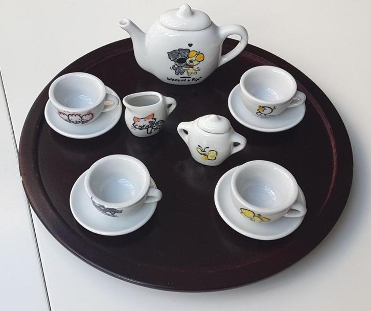 WOEZEL EN PIP MINI SERVIES, Kinderen en Baby's, Kinderkamer | Inrichting en Decoratie, Nieuw, Overige typen, Ophalen of Verzenden