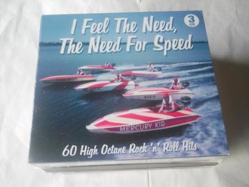 3 CD - I FEEL THE NEED FOR SPEED - NOUVEAU DANS FOLLI, Enlèvement ou Envoi, Neuf, dans son emballage, Pop