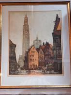 Onze-Lieve-Vrouwe-kathedraal Antwerpen Alfred van Neste ets, Ophalen