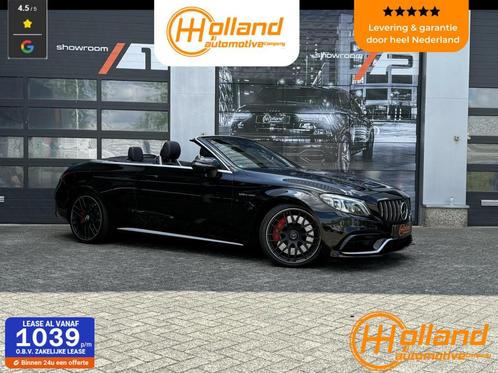 Mercedes C-klasse Cabrio AMG 63 S| FACELIFT, Auto's, Mercedes-Benz, Bedrijf, Te koop, C-Klasse, 360° camera, ABS, Adaptive Cruise Control