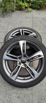 Winterbanden en velgen set van 4, Auto-onderdelen, Banden en Velgen, Ophalen, 18 inch, Velg(en), Winterbanden