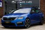 Skoda Octavia RS 2.0 TDi DSG-TOIT PANO-XENON-NAVI-CAM-DISTRO, Auto's, Skoda, 4 cilinders, Blauw, Alcantara, Bedrijf