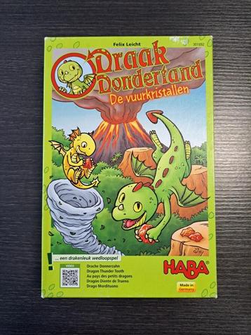 Draak dondertand en de vuurkristallen, Haba gezelschapsspel  beschikbaar voor biedingen