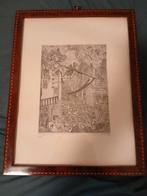 James ensor gravure, Antiek en Kunst, Ophalen of Verzenden