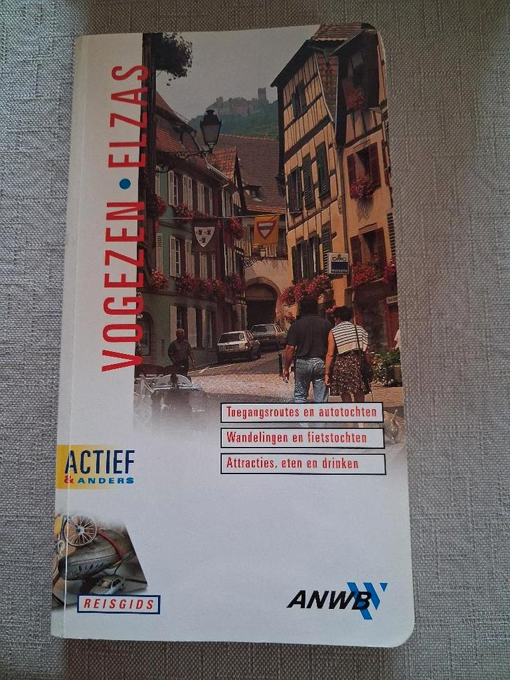 Reisgids "VOGEZEN-ELZAS"- ANWB, Livres, Guides touristiques, Utilisé, Guide ou Livre de voyage, Europe, Vendu en Flandre, pas en Wallonnie