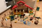 Playmobil Grote Paardenstal / Manege met accessoires, Ophalen of Verzenden, Gebruikt