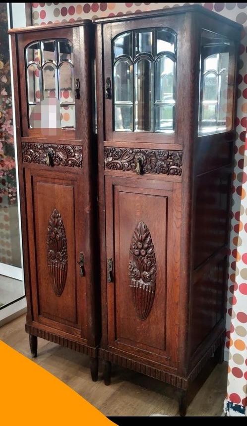2 mooie Art Deco kastjes - Prijs bespreekbaar, Antiek en Kunst, Antiek | Meubels | Kasten, Ophalen