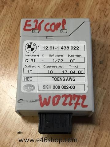 Olie en temperatuur module  BMW E36 oe 1438022 beschikbaar voor biedingen
