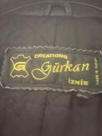 Manteau en cuir noir pour un homme moderne, Neuf, Enlèvement ou Envoi, Non conu, Taille 52/54 (L)