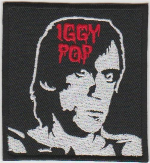 Iggy Pop stoffen opstrijk patch embleem, Collections, Musique, Artistes & Célébrités, Neuf, Vêtements, Envoi