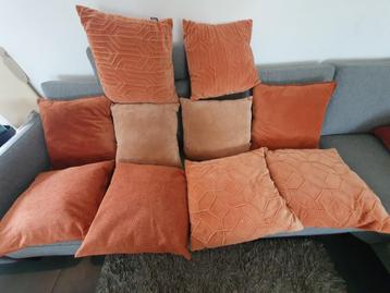 Diverse kussens beschikbaar voor biedingen