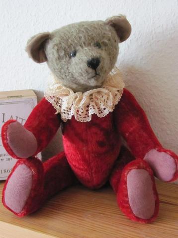 Beer ANNE 40 cm mohair en meubelvelours beschikbaar voor biedingen