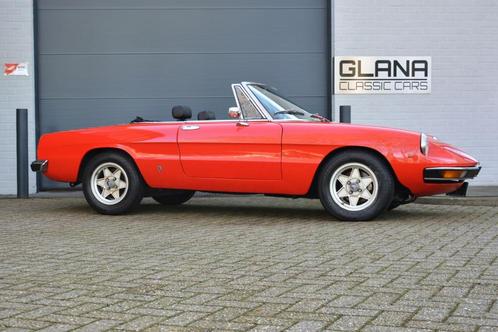 Alfa Romeo Spider 2.0, Auto's, Alfa Romeo, Particulier, Spider, Benzine, Cabriolet, 2 deurs, Handgeschakeld, Rood, Zwart, Kunstmatig leder