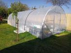 Tunnelserre Van Tack 8m x 4m x 2.5m, 2 deuren, Tuin en Terras, Ophalen, Folie, Nieuw
