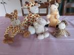 5 mooie zachte Giraf knuffels grote en kleine,voor € 12,00, Kinderen en Baby's, Speelgoed | Knuffels en Pluche, Overige typen